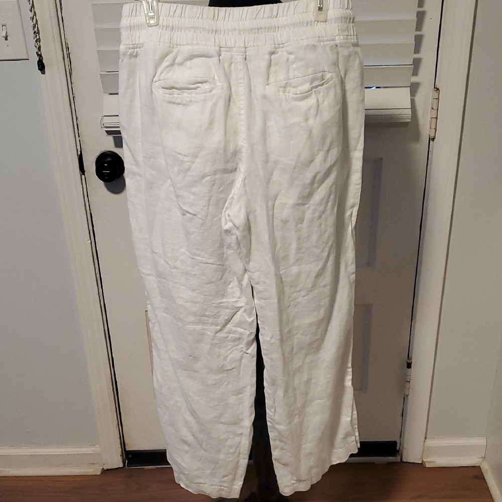 Athleta White Drawstring Pants - image 5
